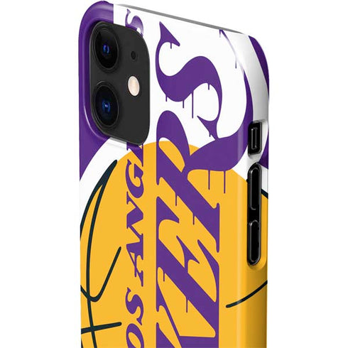 NBA Los Angeles Lakers Large Logo iPhone 12 Mini Lite Case