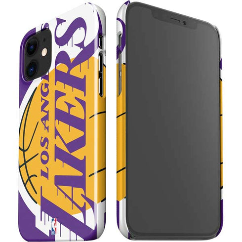 NBA Los Angeles Lakers Large Logo iPhone 12 Mini Lite Case