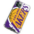 NBA Los Angeles Lakers Large Logo iPhone 12 Pro Clear Case