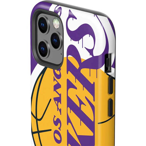 NBA Los Angeles Lakers Large Logo iPhone 12 Pro Max Impact Case