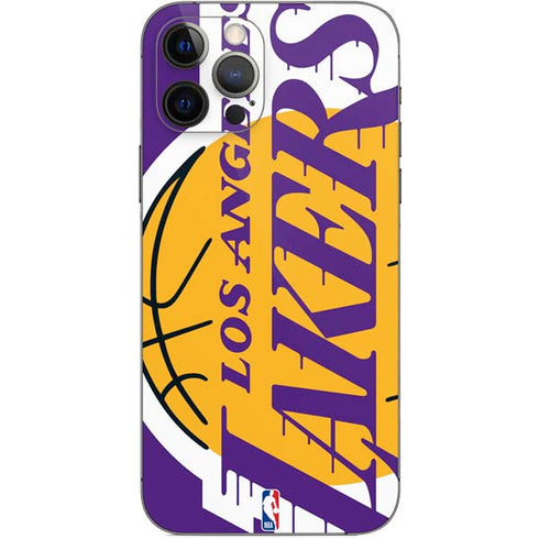 NBA Los Angeles Lakers Large Logo iPhone 12 Pro Skin
