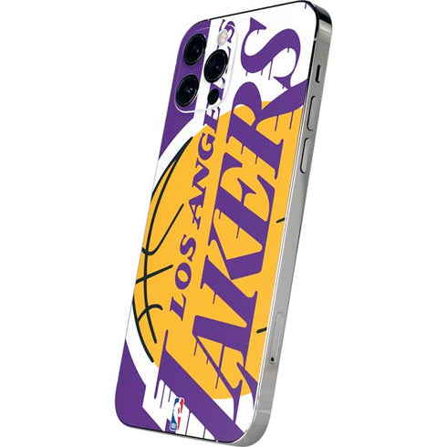 NBA Los Angeles Lakers Large Logo iPhone 12 Pro Skin