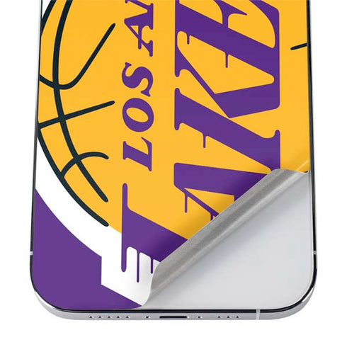 NBA Los Angeles Lakers Large Logo iPhone 12 Pro Skin