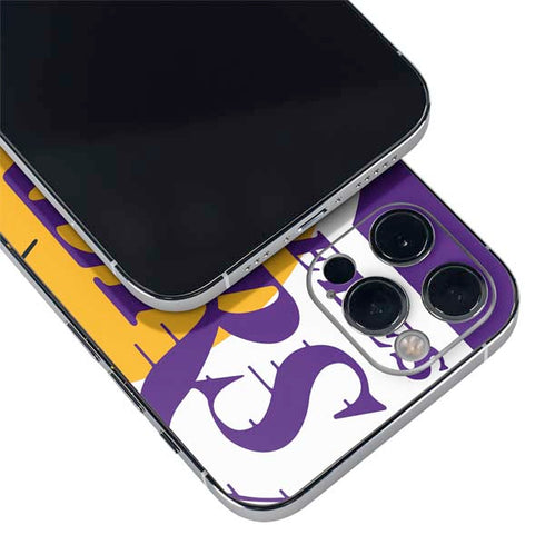 NBA Los Angeles Lakers Large Logo iPhone 12 Pro Skin