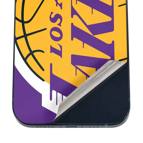 NBA Los Angeles Lakers Large Logo iPhone 12 Skin
