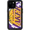 NBA Los Angeles Lakers Large Logo iPhone 13 Mini Waterproof Case