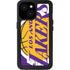 NBA Los Angeles Lakers Large Logo iPhone 13 Mini Waterproof Case