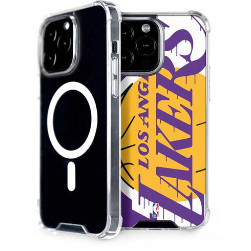 NBA Los Angeles Lakers Large Logo iPhone 13 Pro Max MagSafe Case