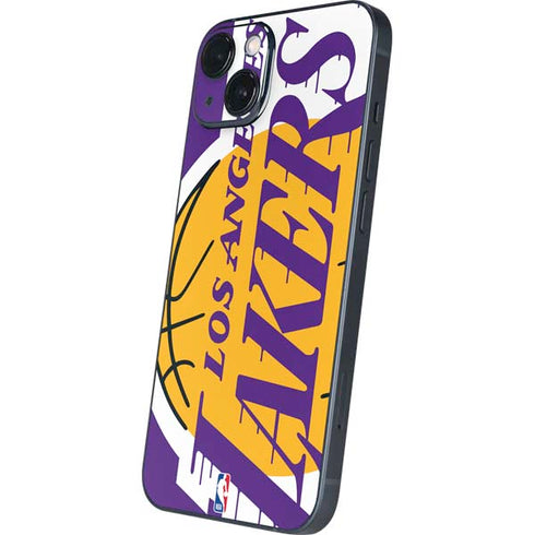 NBA Los Angeles Lakers Large Logo iPhone 15 Plus Skin