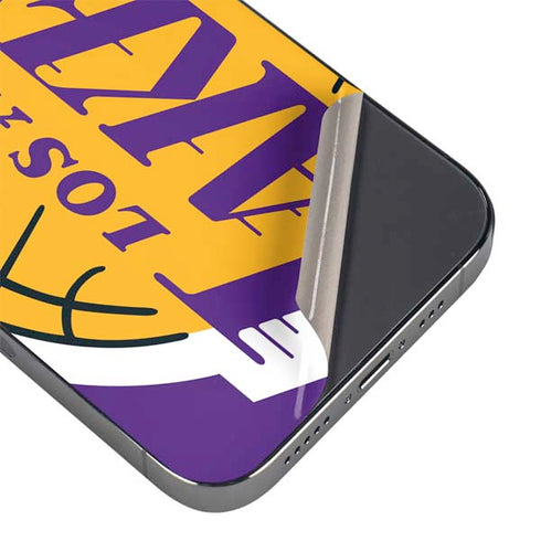 NBA Los Angeles Lakers Large Logo iPhone 14 Pro Max Skin
