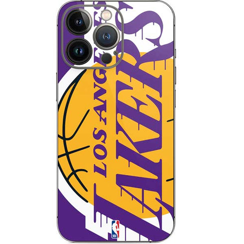 NBA Los Angeles Lakers Large Logo iPhone 14 Pro Skin