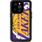 NBA Los Angeles Lakers Large Logo iPhone 14 Pro Waterproof Case