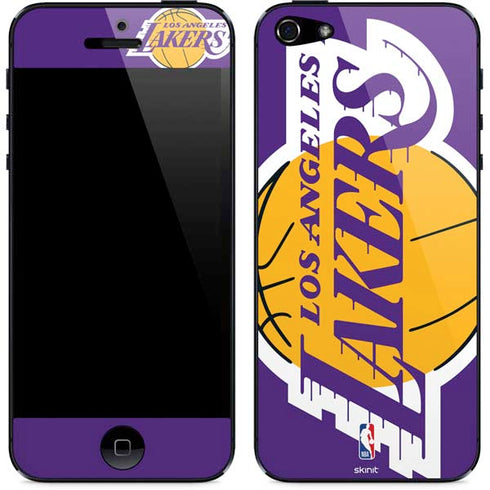 NBA Los Angeles Lakers Large Logo iPhone 5/5s/5SE Skin