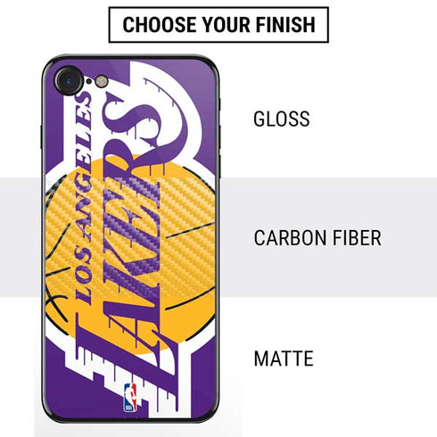 NBA Los Angeles Lakers Large Logo iPhone SE (2nd & 3rd Gen) Skin
