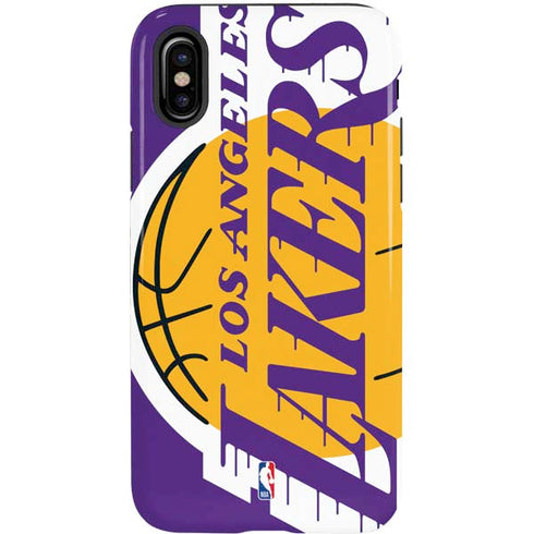 NBA Los Angeles Lakers Large Logo iPhone X Pro Case