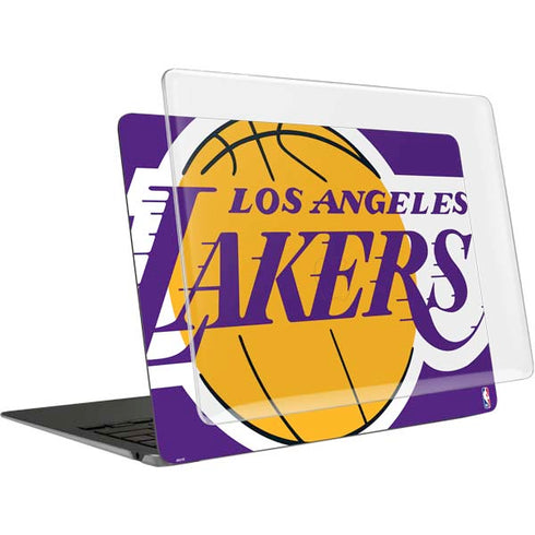 NBA Los Angeles Lakers Large Logo MacBook Air 13in M1 (2021) Case plus Skin