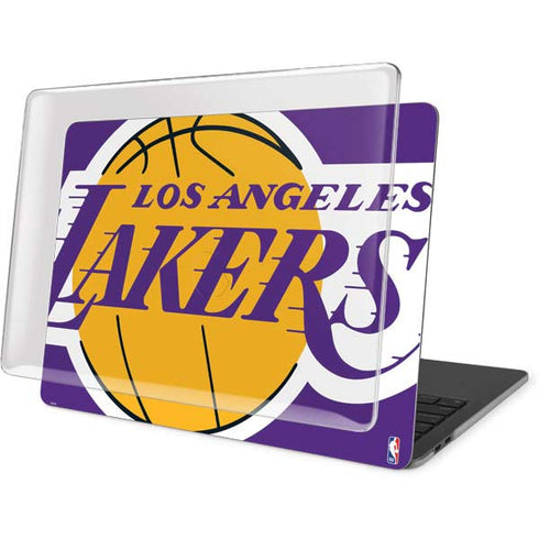 NBA Los Angeles Lakers Large Logo MacBook Pro 13in (2020) Case plus Skin