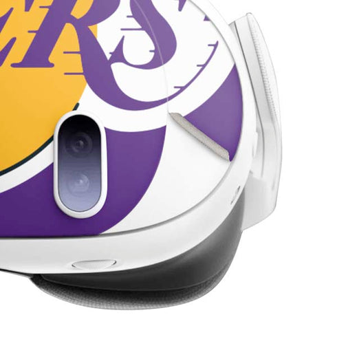 NBA Los Angeles Lakers Large Logo Meta Quest 3 Skin