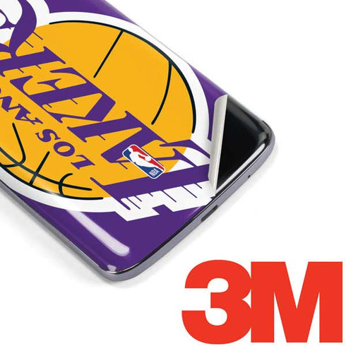 NBA Los Angeles Lakers Large Logo Moto E5 Plus Skin