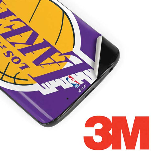 NBA Los Angeles Lakers Large Logo Moto G6 Skin