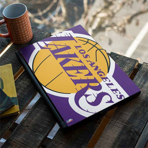 NBA Los Angeles Lakers Large Logo MSI GS65 Stealth Laptop Skin