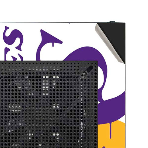 NBA Los Angeles Lakers Large Logo NZXT H510 Compact ATX Mid-Tower Case Skin