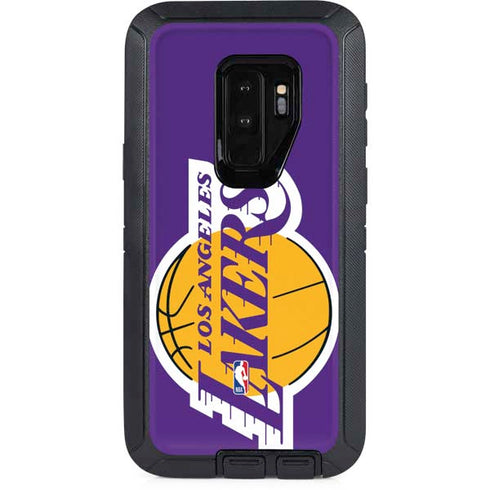 NBA Los Angeles Lakers Large Logo Otterbox Defender Galaxy Skin