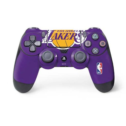 NBA Los Angeles Lakers Large Logo PS4 Controller Skin