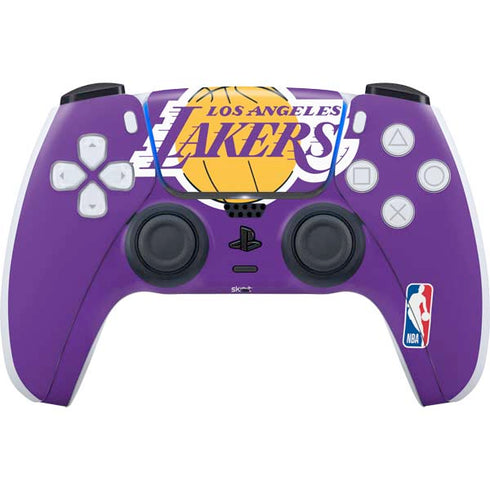 NBA Los Angeles Lakers Large Logo PS5 Controller Skin