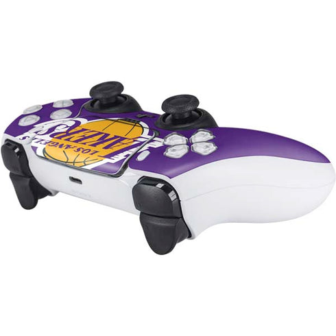 NBA Los Angeles Lakers Large Logo PS5 Controller Skin
