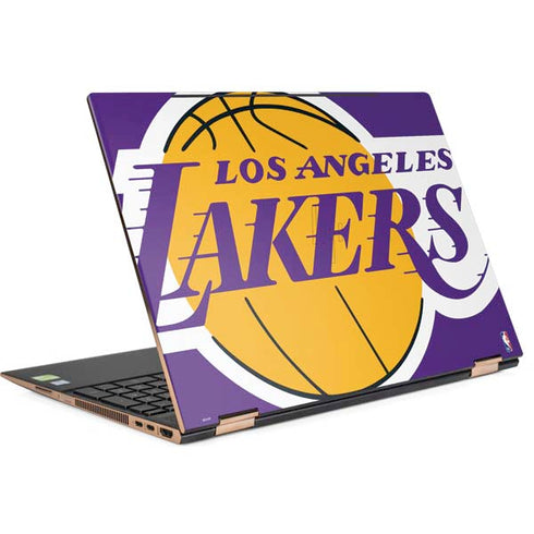 NBA Los Angeles Lakers Large Logo HP Spectre Skin