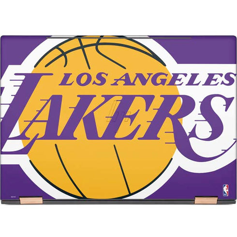 NBA Los Angeles Lakers Large Logo HP Spectre Skin