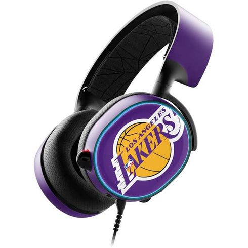 NBA Los Angeles Lakers Large Logo SteelSeries Arctis 3 Skin