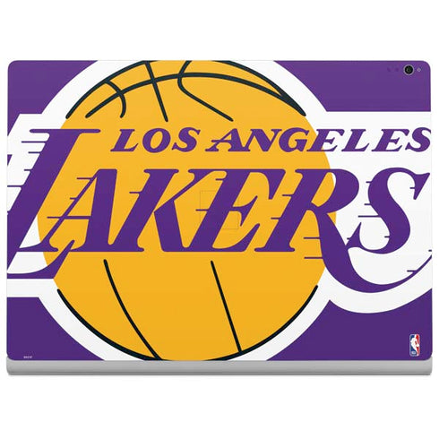 NBA Los Angeles Lakers Large Logo Surface Book 2 15in Skin