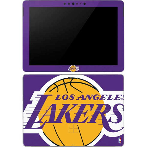 NBA Los Angeles Lakers Large Logo Surface Go Skin