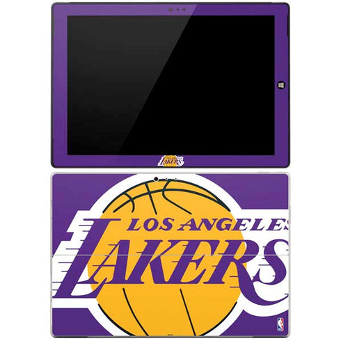 NBA Los Angeles Lakers Large Logo Surface Pro 3 Skin