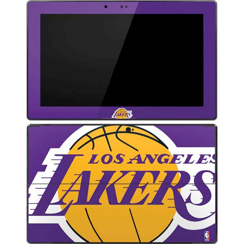 NBA Los Angeles Lakers Large Logo Surface Pro Tablet Skin