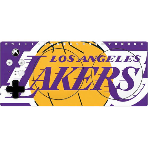 NBA Los Angeles Lakers Large Logo Xbox Adaptive Controller Skin