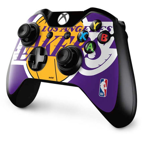 NBA Los Angeles Lakers Large Logo Xbox One Controller Skin