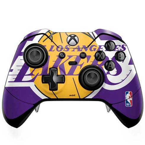 NBA Los Angeles Lakers Large Logo Xbox One Elite Controller Skin