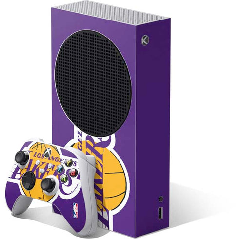 NBA Los Angeles Lakers Large Logo Xbox Series S Bundle Skin