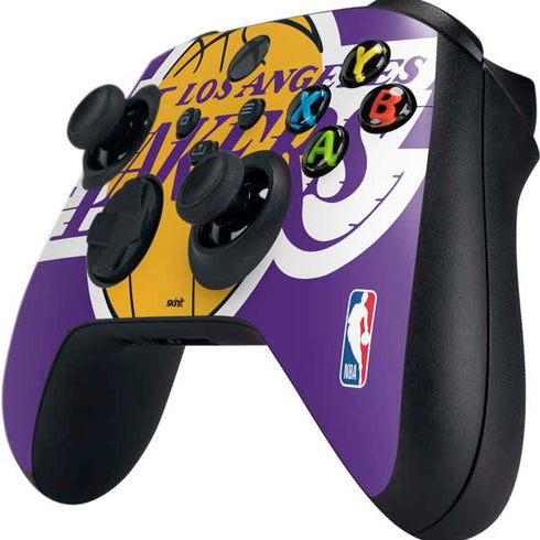 NBA Los Angeles Lakers Large Logo Xbox Series X Controller Skin