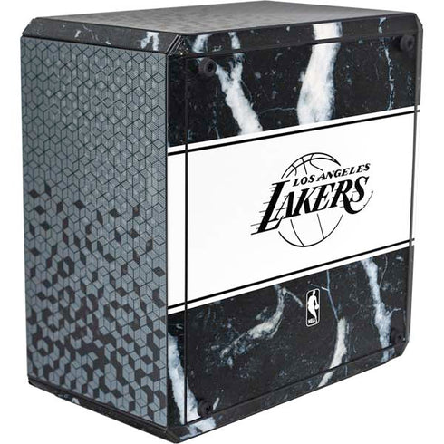 NBA Los Angeles Lakers Marble Cooler Master MasterBox Q300L Mini Tower Skin