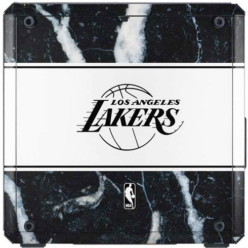 NBA Los Angeles Lakers Marble Cooler Master MasterBox Q300L Mini Tower Skin