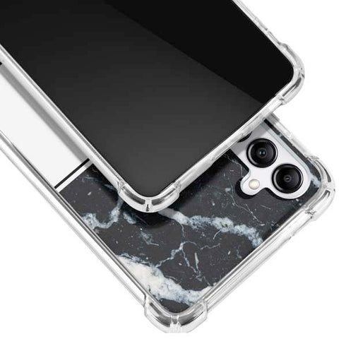 NBA Los Angeles Lakers Marble Galaxy A14 5G Clear Case