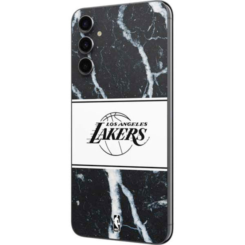 NBA Los Angeles Lakers Marble Galaxy A14 5G Skin