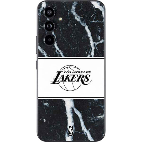 NBA Los Angeles Lakers Marble Galaxy A54 5G Skin