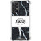 NBA Los Angeles Lakers Marble Galaxy A72 5G Clear Case