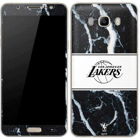 NBA Los Angeles Lakers Marble Galaxy J7 Skin
