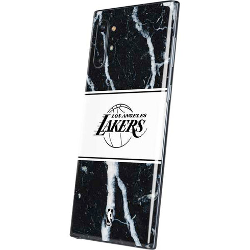 NBA Los Angeles Lakers Marble Galaxy Note 10 Plus Skin